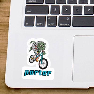 Sticker Downhill Biker Porter Gift package Image