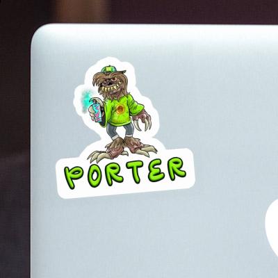 Porter Sticker Sprayer Laptop Image