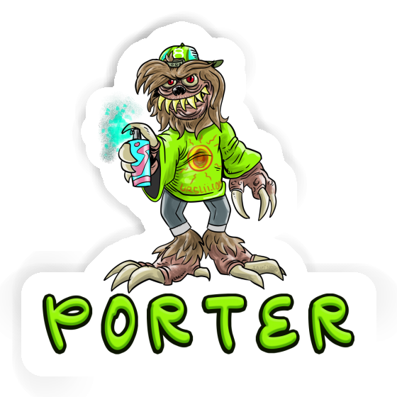 Porter Sticker Sprayer Laptop Image