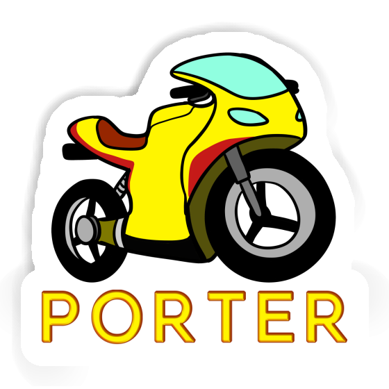 Sticker Motorcycle Porter Notebook Image