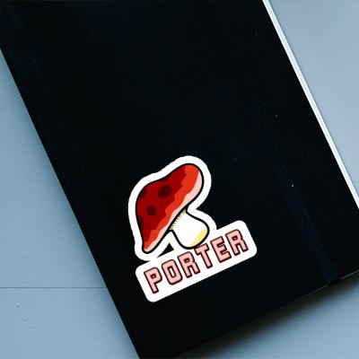 Sticker Porter Toadstool Laptop Image