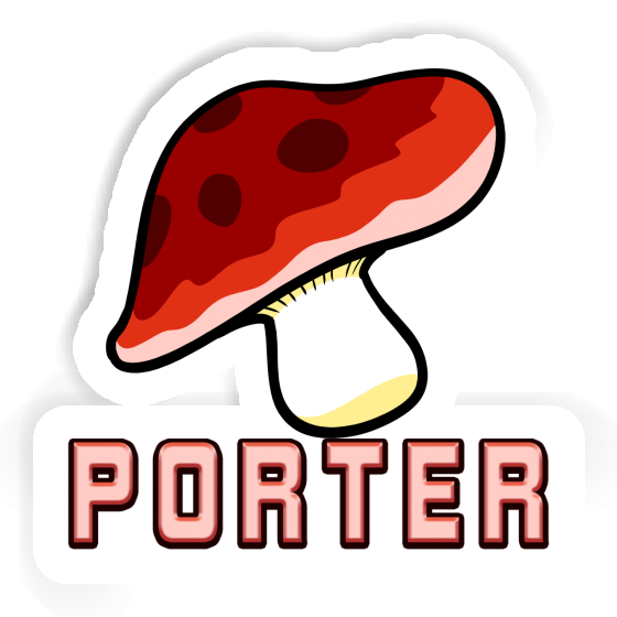 Sticker Porter Toadstool Notebook Image