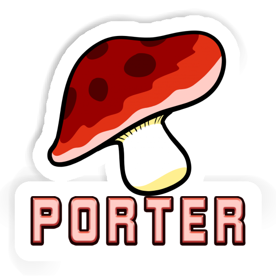 Porter Sticker Toadstool Image