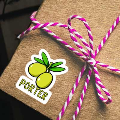 Olive Aufkleber Porter Gift package Image