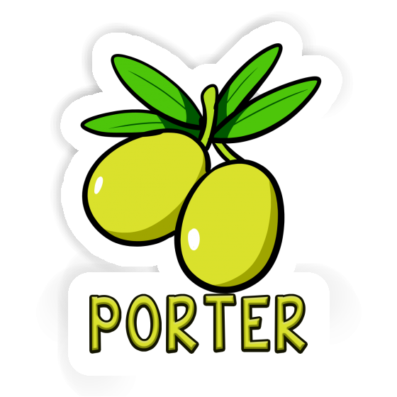 Olive Sticker Porter Laptop Image