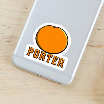 Orange Aufkleber Porter Gift package Image