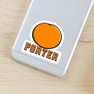 Sticker Porter Orange Image