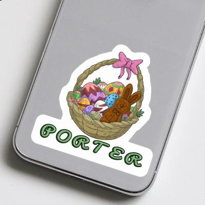 Sticker Porter Easter basket Gift package Image