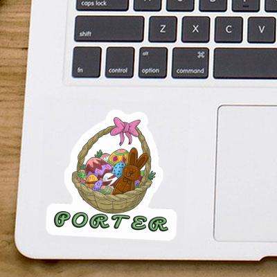 Osternest Aufkleber Porter Laptop Image
