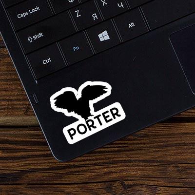 Autocollant Porter Hibou Laptop Image