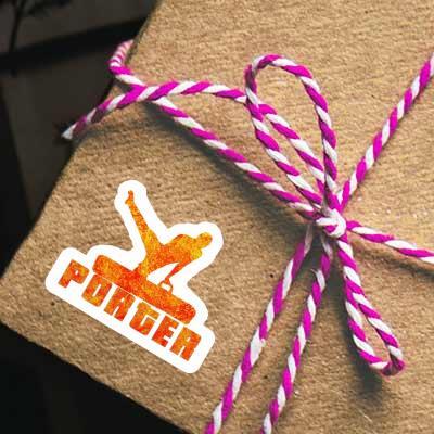 Gymnast Sticker Porter Gift package Image