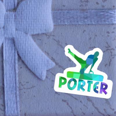 Porter Sticker Gymnast Image