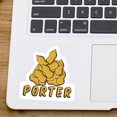 Porter Sticker Erdnuss Image