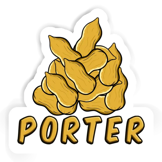 Sticker Peanut Porter Laptop Image