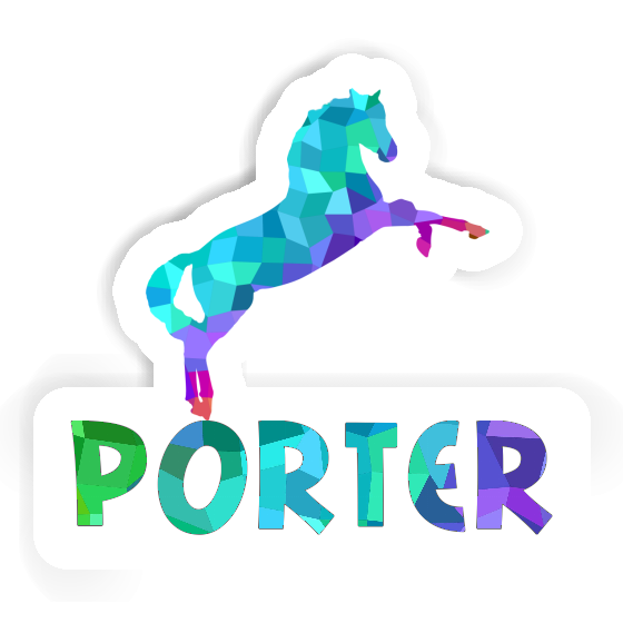 Porter Sticker Horse Image