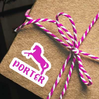 Horse Sticker Porter Gift package Image