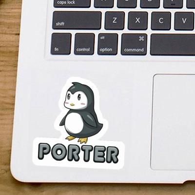 Porter Sticker Penguin Laptop Image