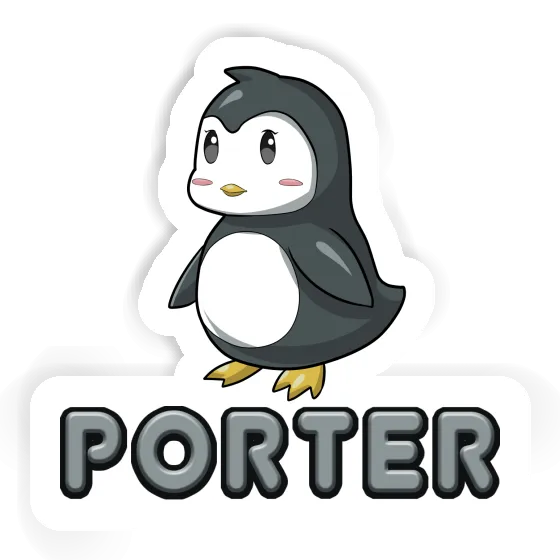 Porter Sticker Penguin Gift package Image