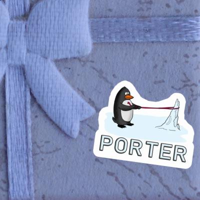 Sticker Penguin Porter Gift package Image