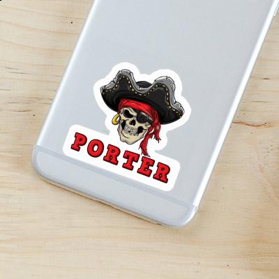 Pirate Autocollant Porter Gift package Image