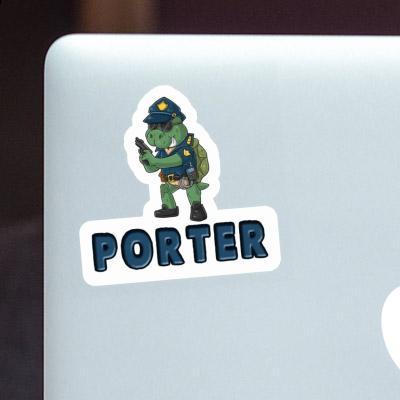 Porter Sticker Officer Notebook Image