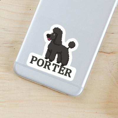 Sticker Poodle Porter Notebook Image