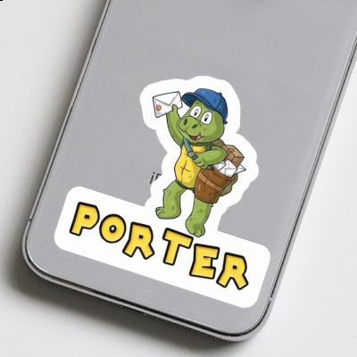 Porter Autocollant Livreur Laptop Image