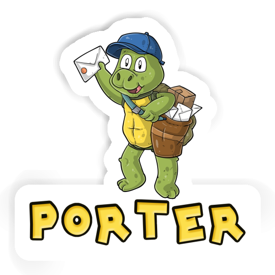 Pöstler Sticker Porter Notebook Image