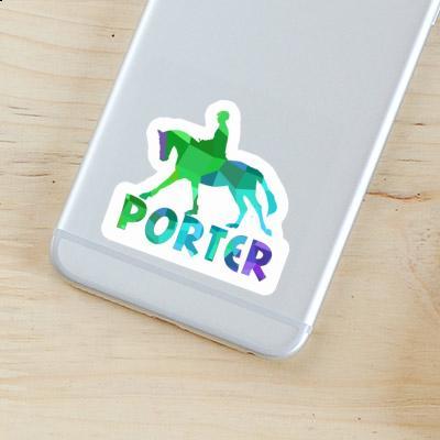 Horse Rider Sticker Porter Gift package Image