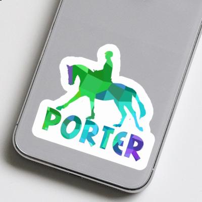 Horse Rider Sticker Porter Gift package Image