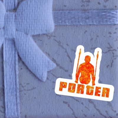 Porter Sticker Ring gymnast Notebook Image