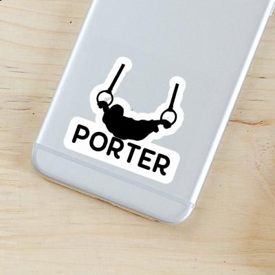 Porter Sticker Ring gymnast Laptop Image