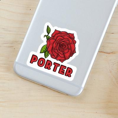 Sticker Rose Porter Laptop Image