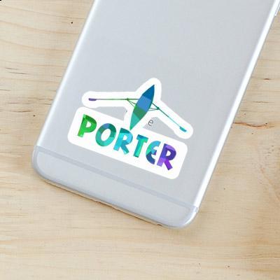 Porter Sticker Ruderboot Laptop Image