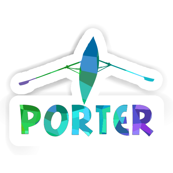Sticker Porter Rowboat Laptop Image