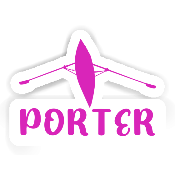 Rowboat Sticker Porter Notebook Image