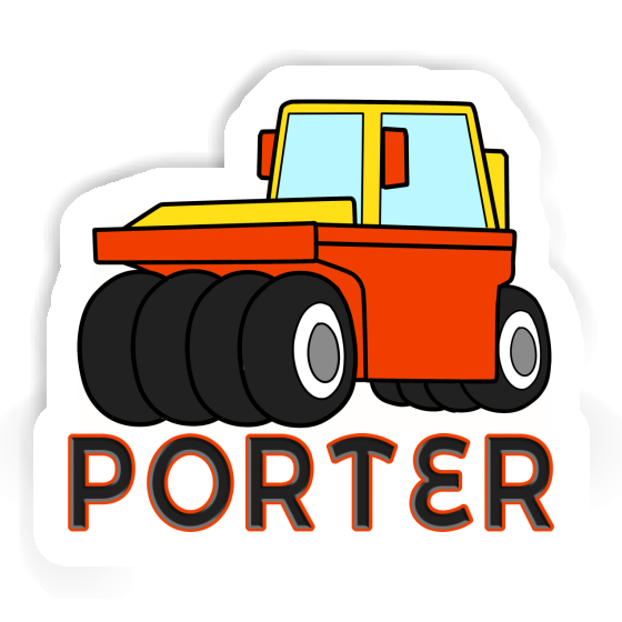 Porter Sticker Wheel Roller Gift package Image
