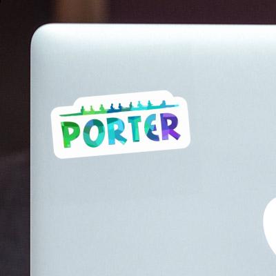 Porter Sticker Rowboat Image