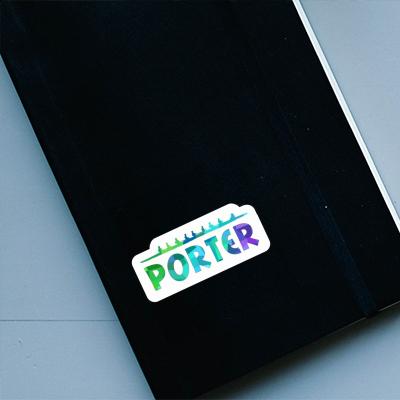 Ruderboot Sticker Porter Image