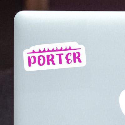 Ruderboot Sticker Porter Image