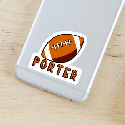 Sticker Porter Rugby Image