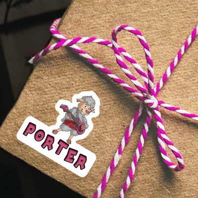 Sticker Porter Rockergirl Gift package Image