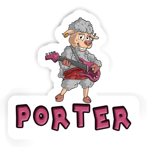 Sticker Porter Rockergirl Gift package Image