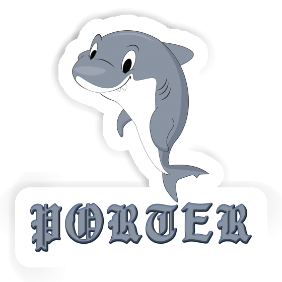Sticker Porter Fish Gift package Image