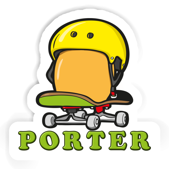 Sticker Porter Skateboard Egg Laptop Image