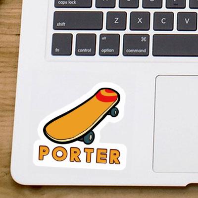 Sticker Porter Skateboard Notebook Image