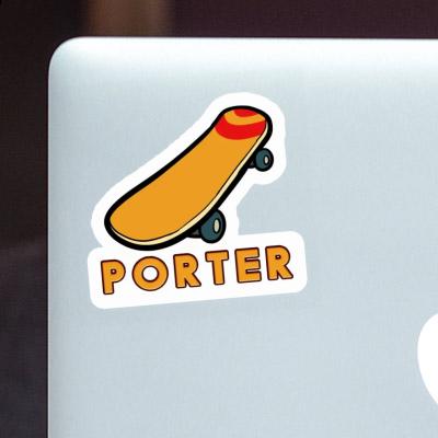 Sticker Porter Skateboard Notebook Image