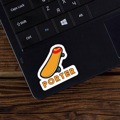 Sticker Porter Skateboard Laptop Image