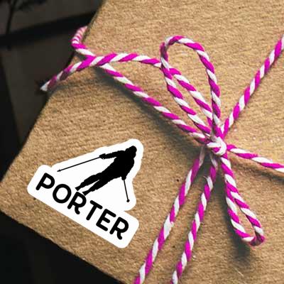 Sticker Skier Porter Gift package Image