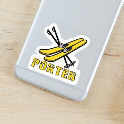 Sticker Ski Porter Image